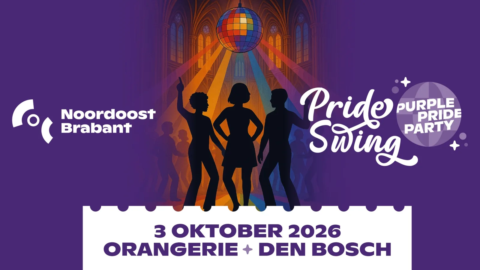 Afbeelding bij: Pride Swing keert terug met Purple Pride Party