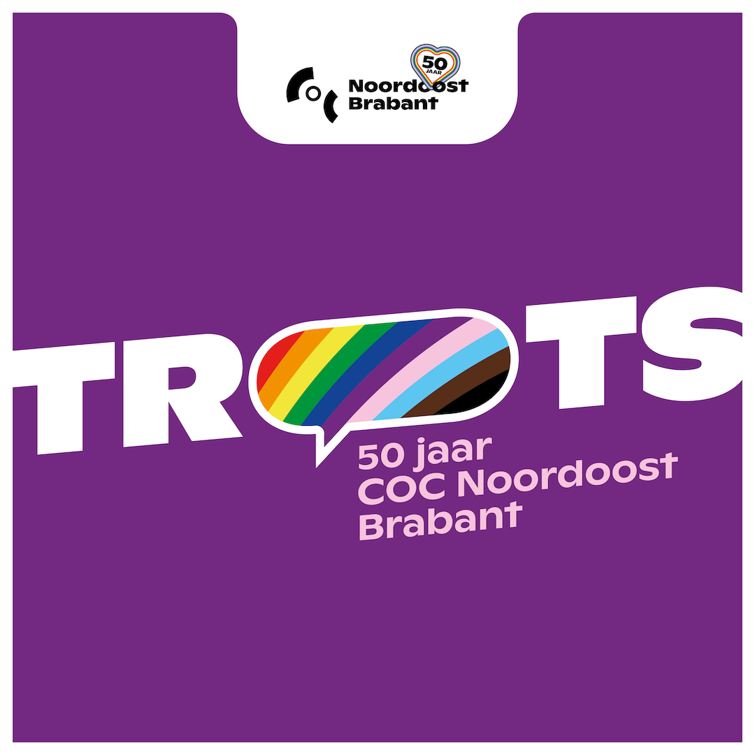 Lees meer over het artikel COC Noordoost-Brabant viert 50 jaar met jubileum-podcast ‘50 Jaar TROTS’