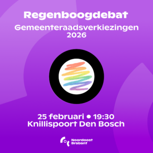 Lees meer over het artikel COC Noordoost Brabant organiseert Regenboog-debat in aanloop naar gemeenteraadsverkiezingen